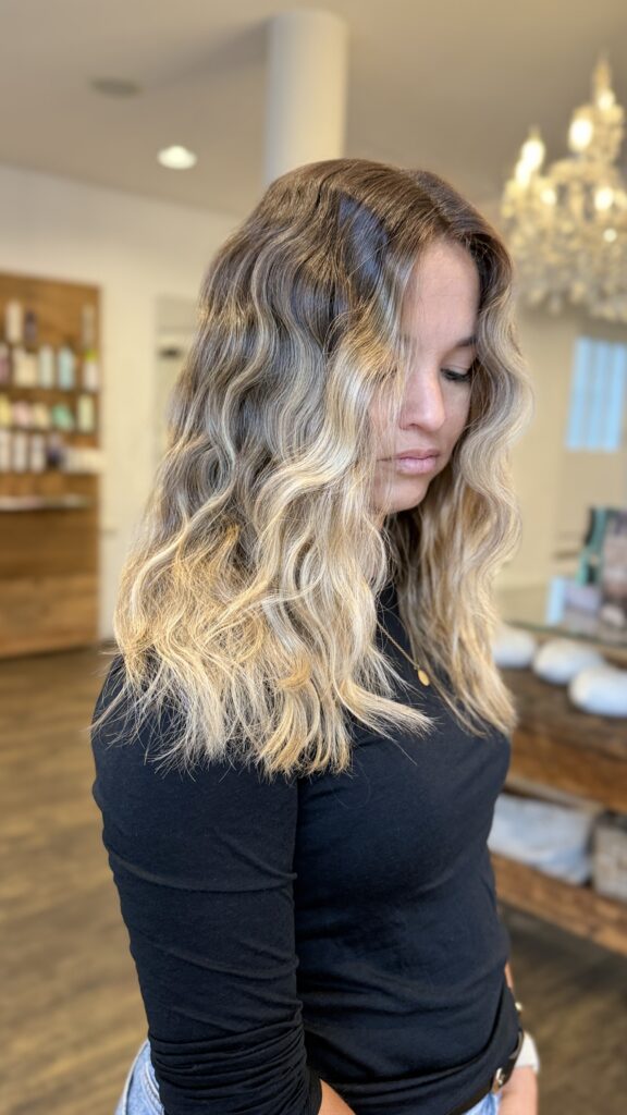 Rootshadow, Root Tapping, Balayage und Blond in Bad Tölz.